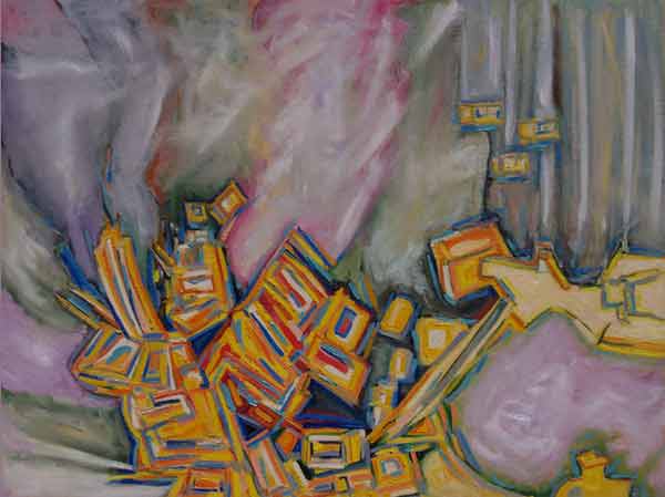 Abstract Artist: James Homer Brown - Abstract Expressionist Oil Paintings
