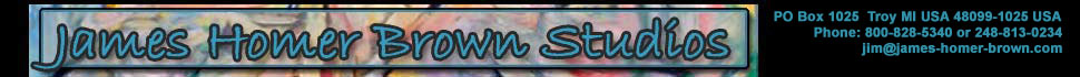 Abstract Artist: James Homer Brown - Logo