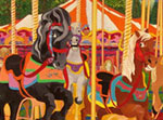 Carousel and Merry Go Round Paintings by James Homer Brown