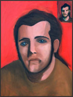 Abstract Portrait #38 - Man With Brown Sweater
